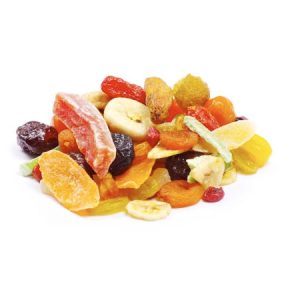 Gedroogde groente en fruit, noten
